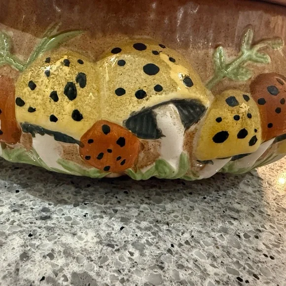 Vintage Armels mushroom Ceramic Dish - Picture 10 of 10